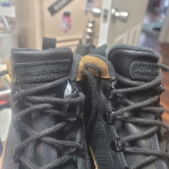 Air jordan 9 retro boot NRG "Olive" mens size 13 - Picture 7 of 8